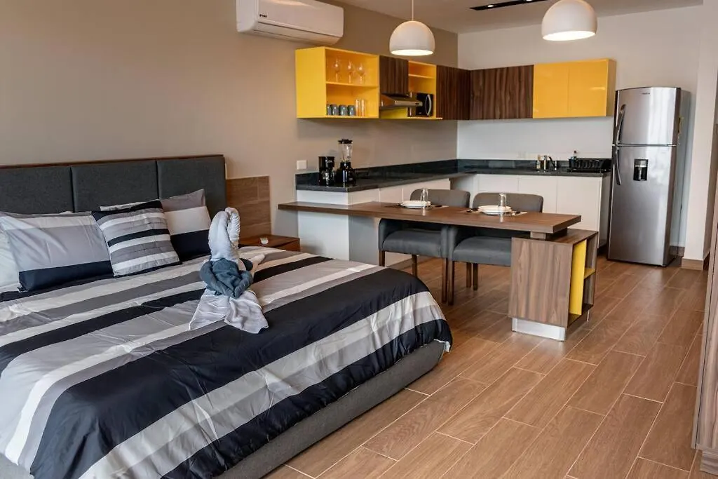Apartment Yellow Condos Playa del Carmen Mexico