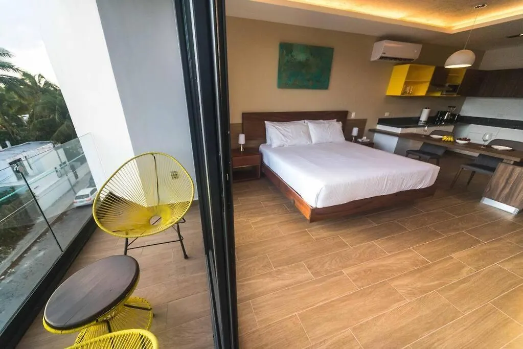 Apartment Yellow Condos Playa del Carmen Mexico