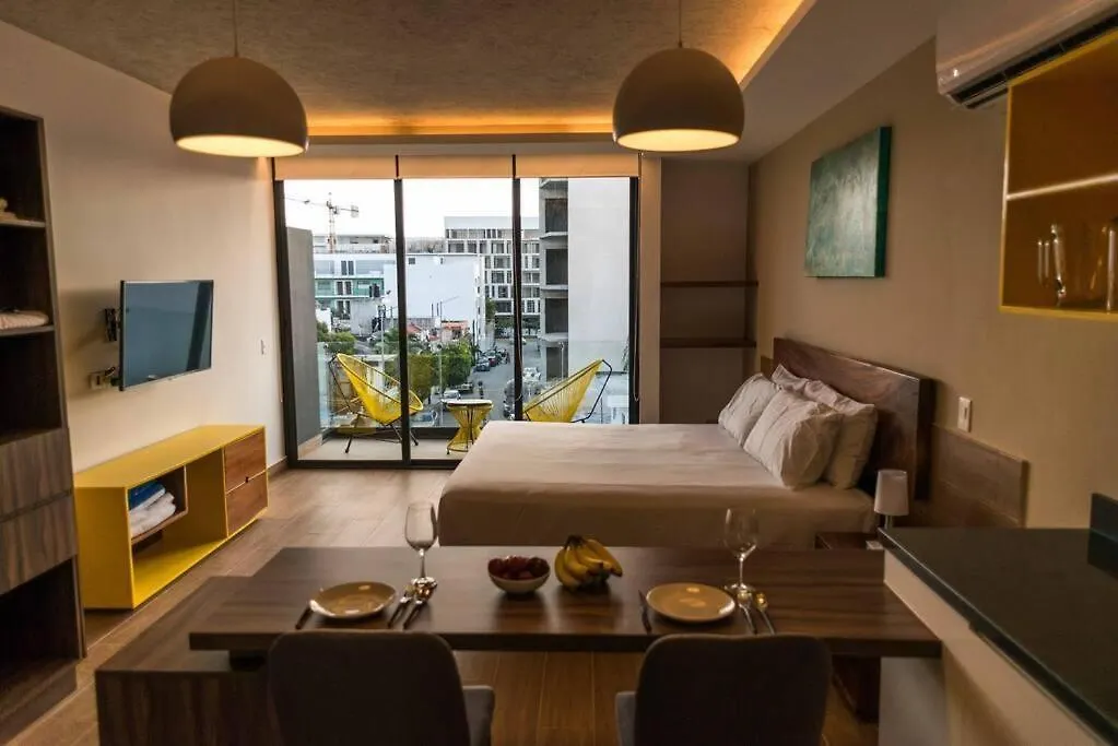 Apartment Yellow Condos Playa del Carmen Mexico